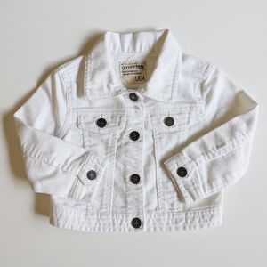 Genuine Kids from OshKosh White Jean Jacket